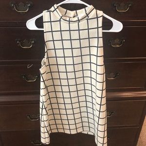 Cooperative High Neck Quilted Top